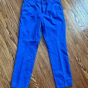 J. Crew Vibrant Blue Chinos